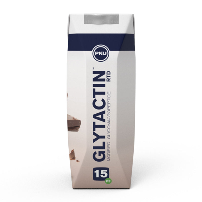 Oral Supplement Glytactin RTD 15 Chocolate Flavor Liquid 8.3 oz. Carton (Case of 30)