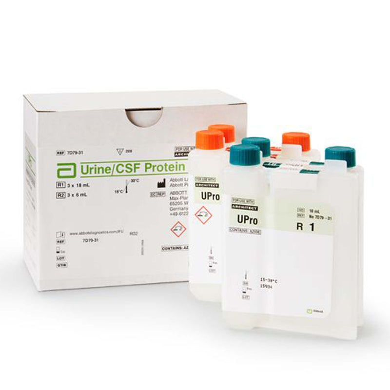 Architect Reagent, Urine / Cerebrospinal Fluid (CSF) Protein test (Box of 209)