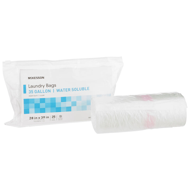 McKesson Water Soluble Laundry Bag, 30 – 35 gallon capacity (Case of 100)