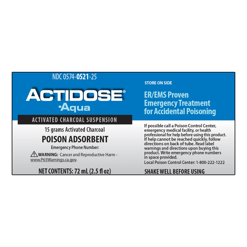 Actidose-Aqua Activated Charcoal Poison Absorbent (Each)