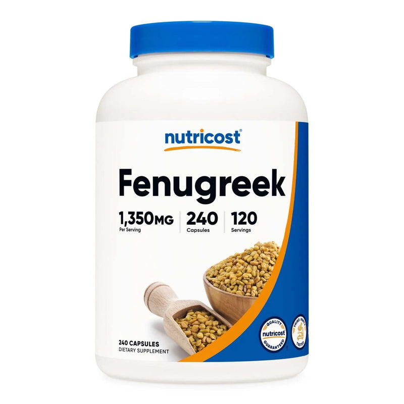 nutricost 675 mg Fenugreek Capsules (12/CS) 