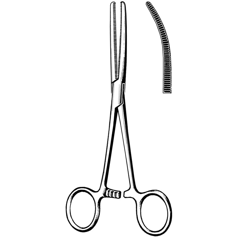 Sklar Pean Gastro-Intestinal Hemostatic Forceps - 14", Curved - 36-2814
