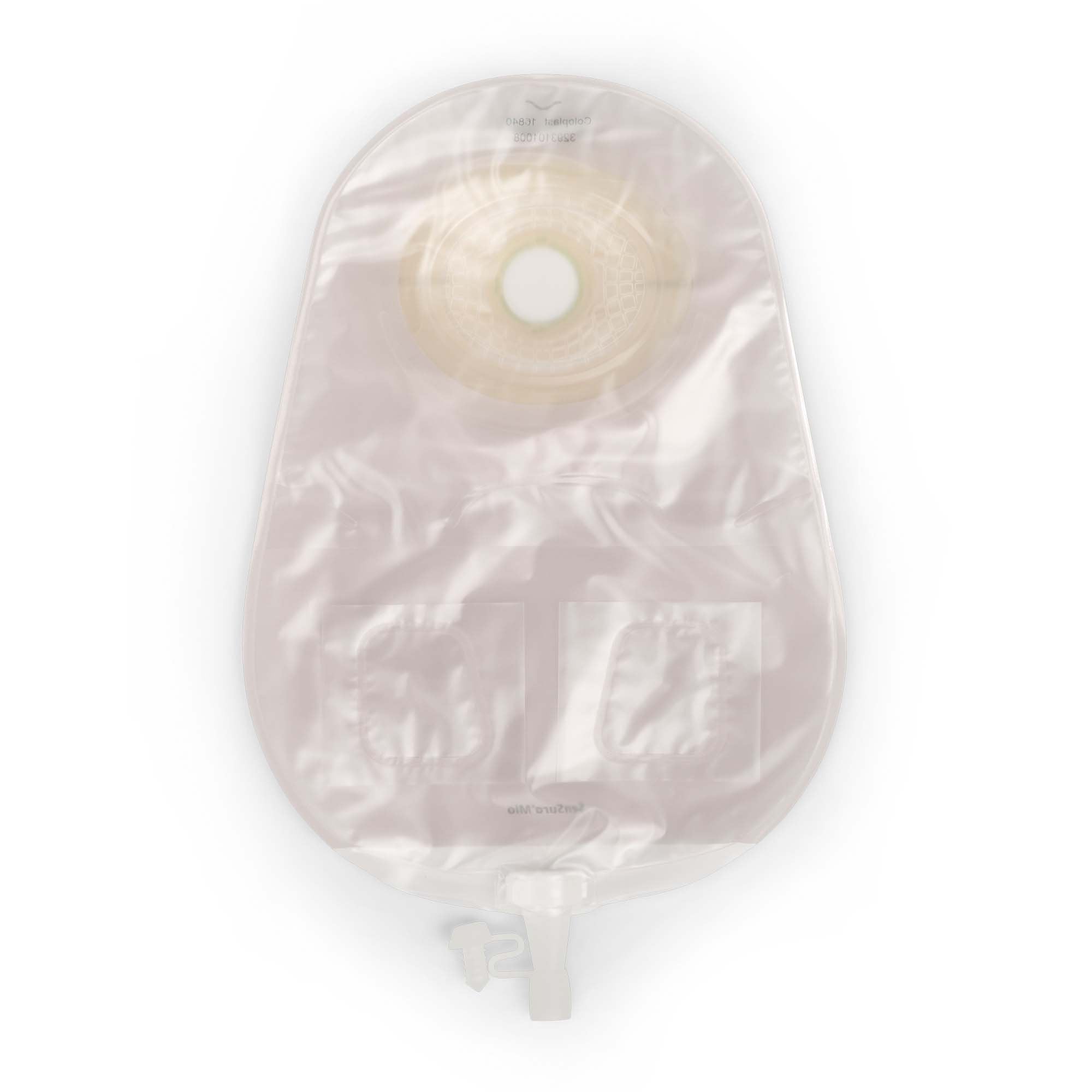 Coloplast SenSura Mio Convex Light 1-Piece Transparent Urostomy Pouch, 28mm Stoma (10/BX) 