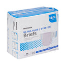 McKesson Ultra Plus Stretch Heavy Absorbency Incontinence Brief, Medium/Regular (Case of 80)