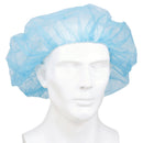 McKesson Brand McKesson Disposable Bouffant Surgical Caps, Blue, Elastic Closure, 21 Inch (500/CS) 