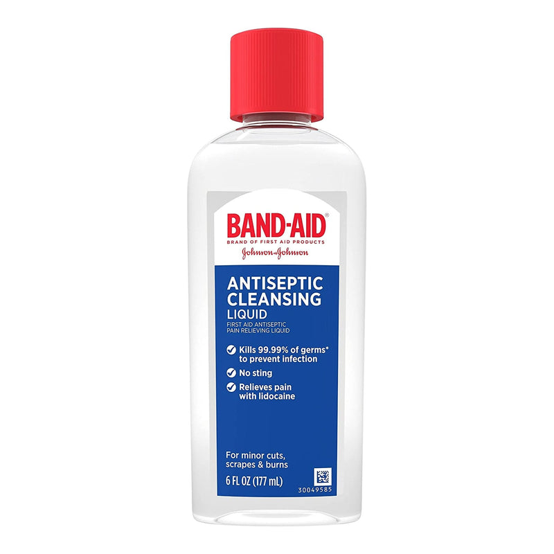 J & J Sales Band-Aid Antiseptic Cleansing Liquid 