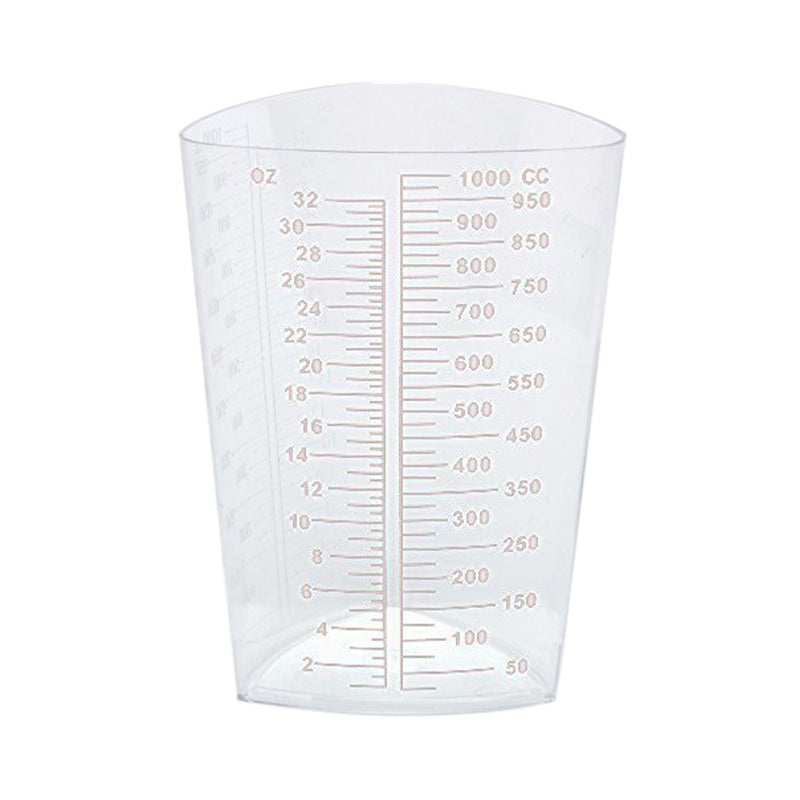 OakRidge Translucent Graduated Beaker, 1,000 mL (Case of 200)