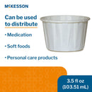 McKesson White Paper Soufflé Cup, 3.5-ounce Capacity (Case of 5000)
