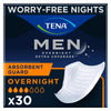 Tena Men Overnight Extra Coverage Guards (Case of 90)