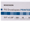 McKesson Pill Envelope, 3.5 x 2.25 Inch (Box of 10)