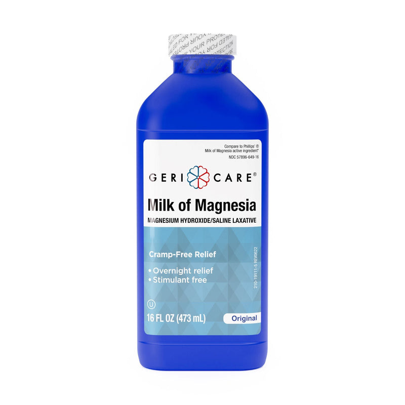 Geri-Care Magnesium Hydroxide Laxative (Case of 12)
