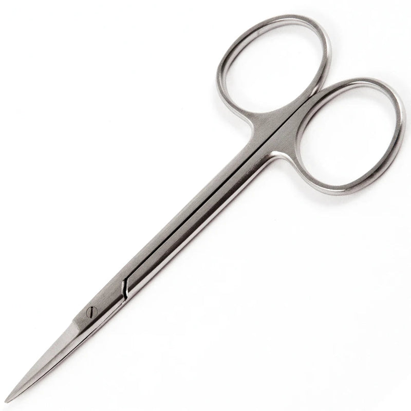 Econo Iris Scissors - 3-1/2", Straight, Sharp/Sharp, Disposable, BX 12 - 21-103 