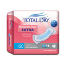 TotalDry Moderate Extra Bladder Control Pad, 11-Inch Length (Case of 180)