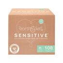 Earth & Eden Sensitive Baby Diapers, for Newborns Weighing up to 10 lbs. (Case of 108)