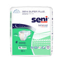 Seni Super Plus Overnight Heavy Absorbency Incontinence Brief, Extra Large (Case of 32)