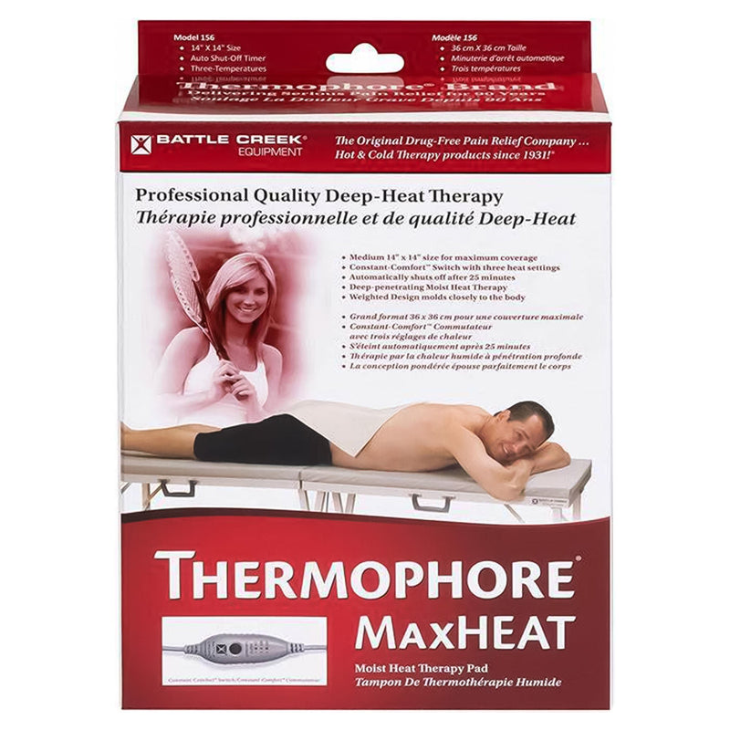 Thermophore MaxHEAT Moist Heating Pad, 14 x 14 Inch