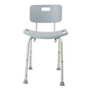 McKesson Aluminum Bath Bench, 15.5 – 19.5 Inch Height (Each)