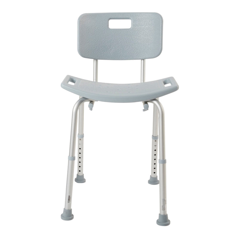 McKesson Aluminum Bath Bench, 15.5 – 19.5 Inch Height (Each)