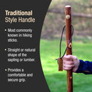 Brazos Maple Rustic Walking Stick, 55-Inch Height (Each)