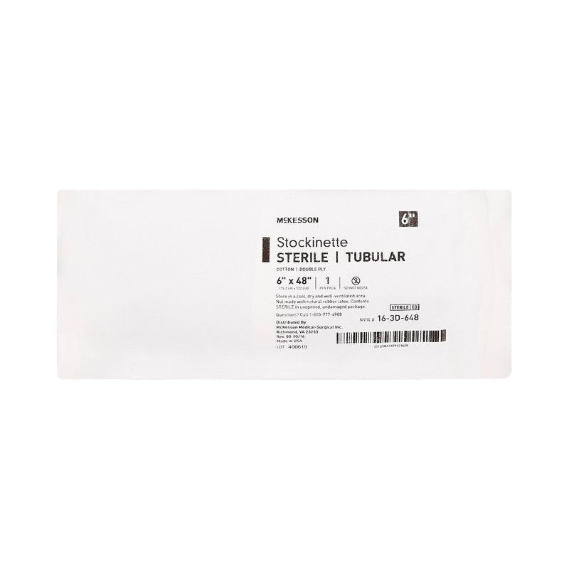 McKesson Brand McKesson Beige Cotton Tubular Stockinette, 6 x 48 Inch (18/CS) 
