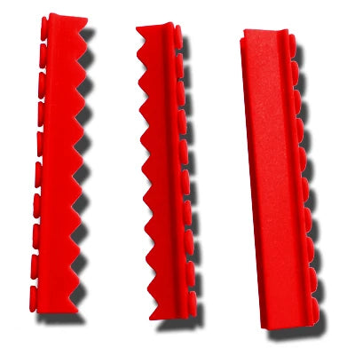 Silicone Instrument Holder for Cassettes - 10-1/2", Red, with Detachable Lid - 10-6535