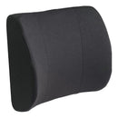 Mabis Healthcare DMI Lumbar Seat Cushion, Black, 14 x 13 x 3 in. 