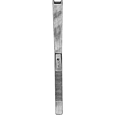 Sklar Cinelli Osteotome - 6-1/2", Straight, 16mm, Guards on Both Sides - 41-1376