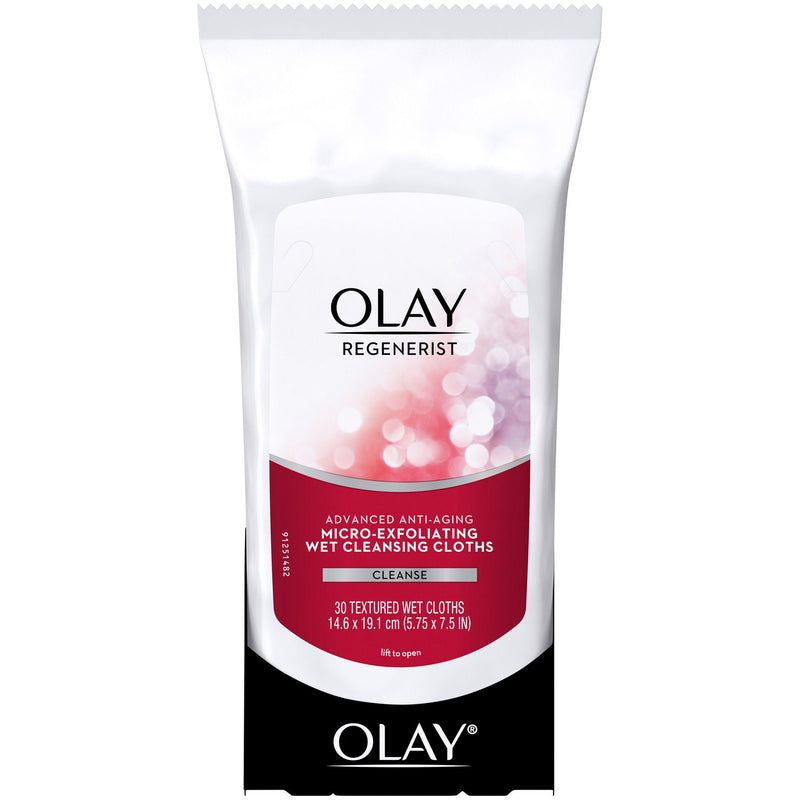 Facial Cleanser Olay Regenerist Wipe Soft Pack Scented (Pack of 30)