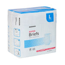 McKesson Super Moderate Absorbency Incontinence Briefs, Large (Case of 72)