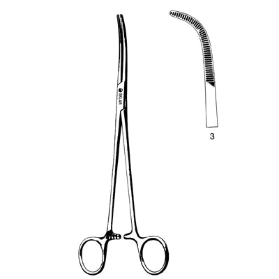 Sklar Rumel Thoracic Forceps - 9" - 55-3127