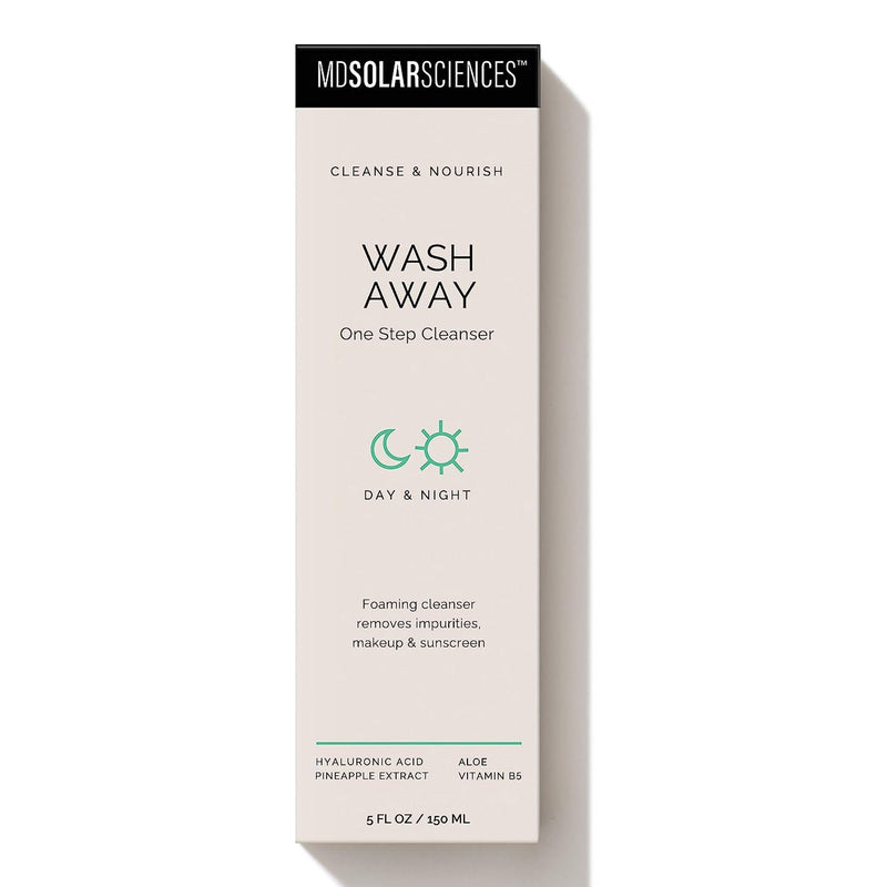 MDSolarsciences Wash Away One Step Cleanser, 5 oz.