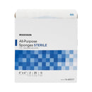 McKesson Brand McKesson Sterile Nonwoven Sponge, 4 x 4 Inch, Four Ply (600/CS) 