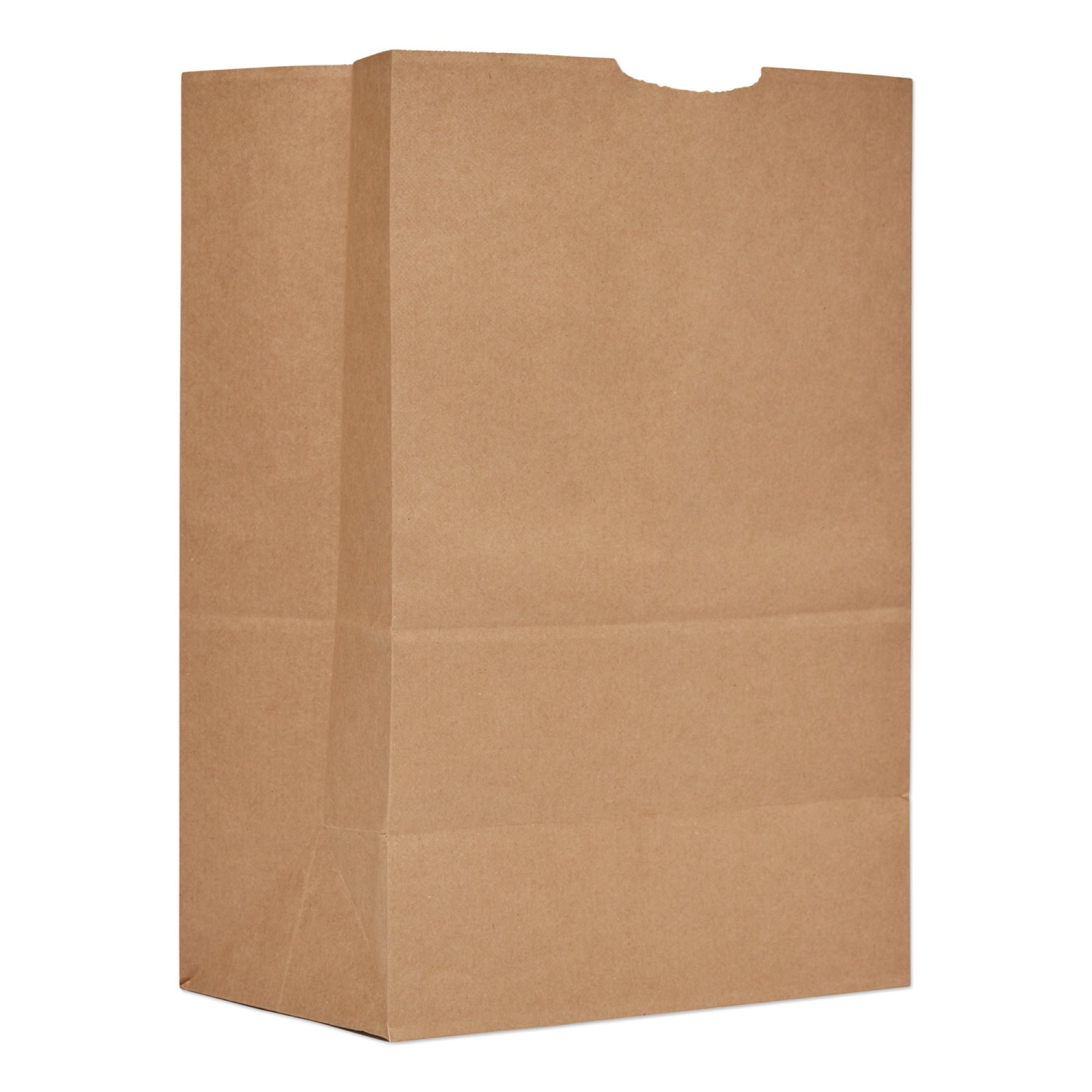 Essendant Co/United Stationers Brown Kraft Paper Grocery Bag, 7 x 12 x 17 Inch (500/CS) 
