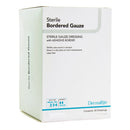 Sion Brands LLC DermaRite Bordered Gauze White Adhesive Dressing, 2 x 2 Inch (50/BX)