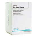 Sion Brands LLC DermaRite Bordered Gauze White Adhesive Dressing, 2 x 2 Inch (50/BX) 