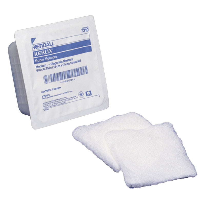 Cardinal Kerlix Sterile USP Type VII Fluff Dressing, 6 x 6-3/4 Inch, Six-Ply (480/CS)