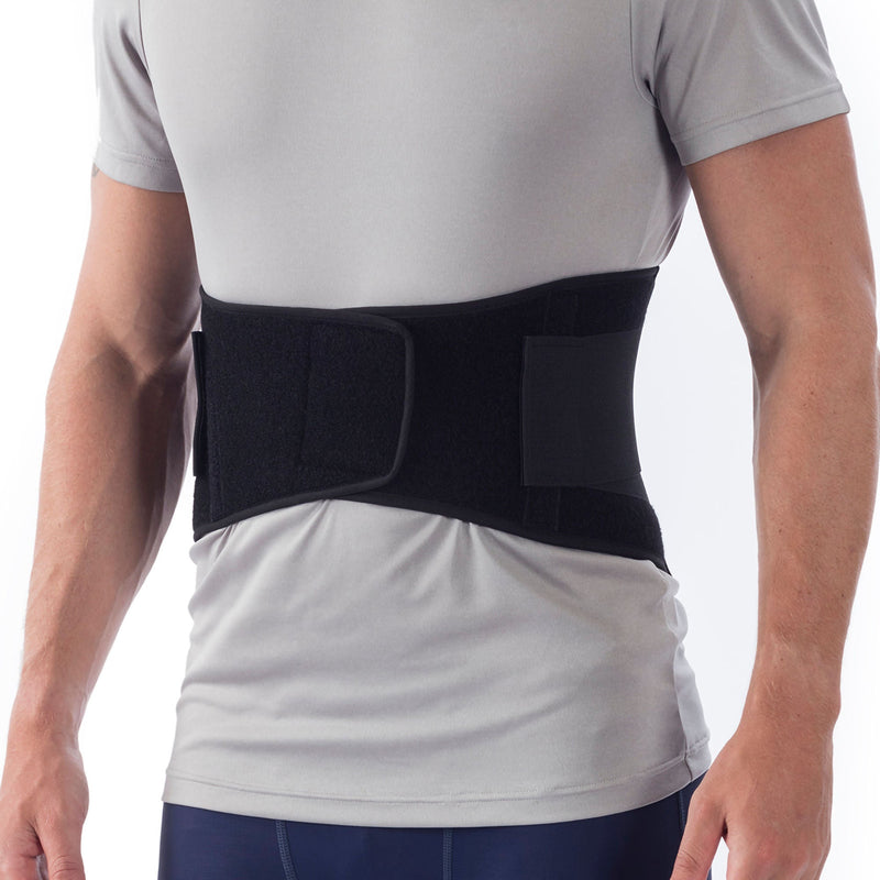 Occupational Back Support NYOrtho Deluxe 2X-Large Hook and Loop Closure 42 to 46 Inch Waist Circumference 9 Inch Back Height Adult (Each)