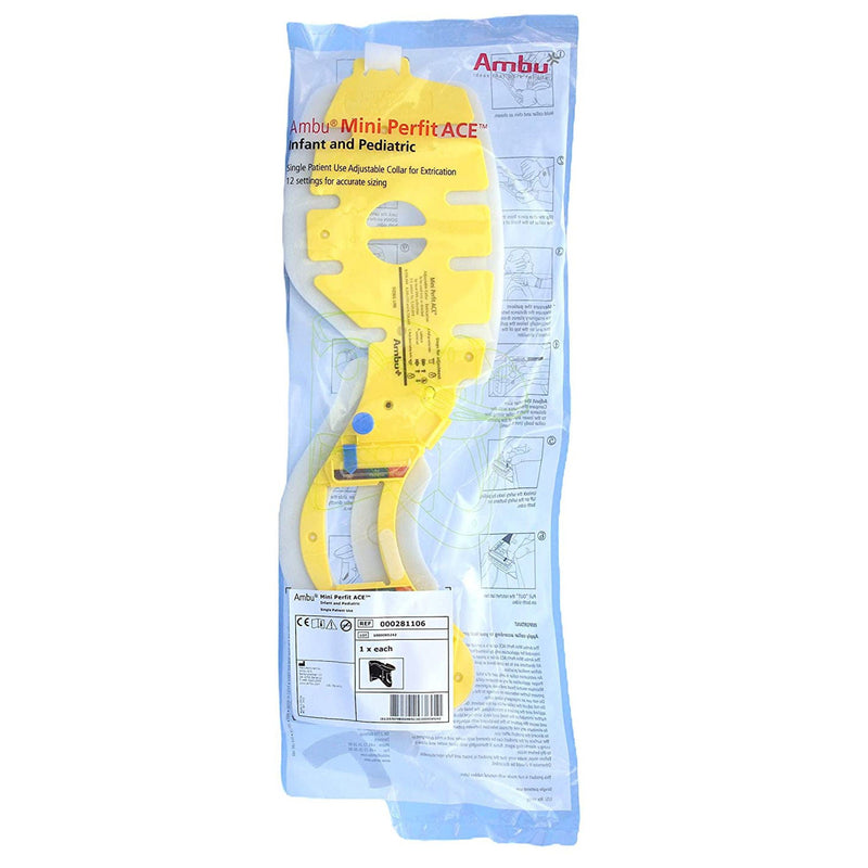 Ambu Mini Perfit ACE Extrication Cervical Collar, One Size Fits Most Children