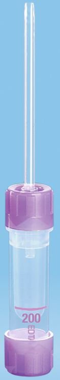 Microvette 200 Capillary Blood Collection Tube, 200 µL, 10.8 x 46.6 mm (Case of 1000)