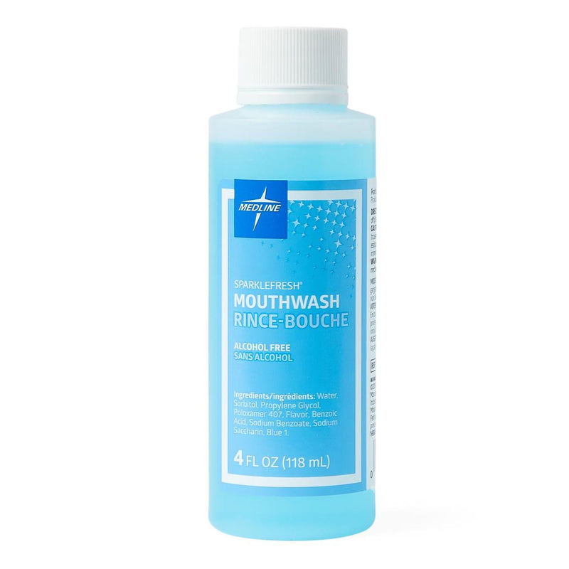 Mouthwash Sparkle Fresh 4 oz. Mint Flavor (Case of 60)