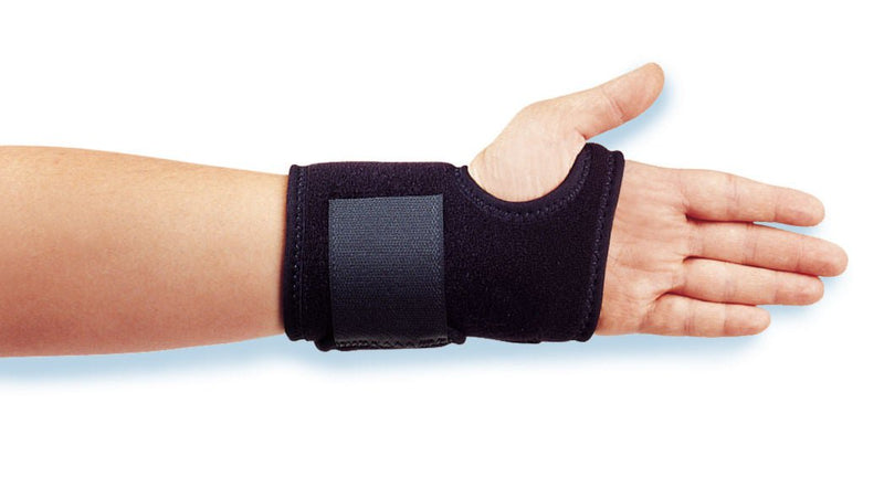 Wrist Brace Gel Wrist Wrap Mineral Oil / Neoprene / OK Cloth Left Hand Black One Size Fits Most (Each)