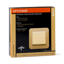 Optifoam Adhesive with Border Foam Dressing, 4½ x 4½ Inch (Case of 100)