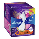 Always Radiant Overnight Pads, Size 4 (Box of 10)