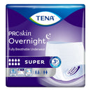 Essity HMS North America Inc Tena ProSkin Overnight Super Fully Breathable Underwear, Medium (56/CS) 