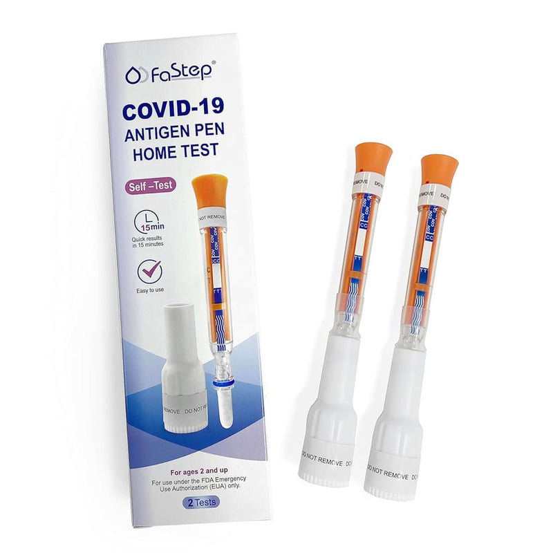 Respiratory Test Kit FaStep COVID-19 Antigen Pen Test 1 Test per Kit (144 Kits per Case)