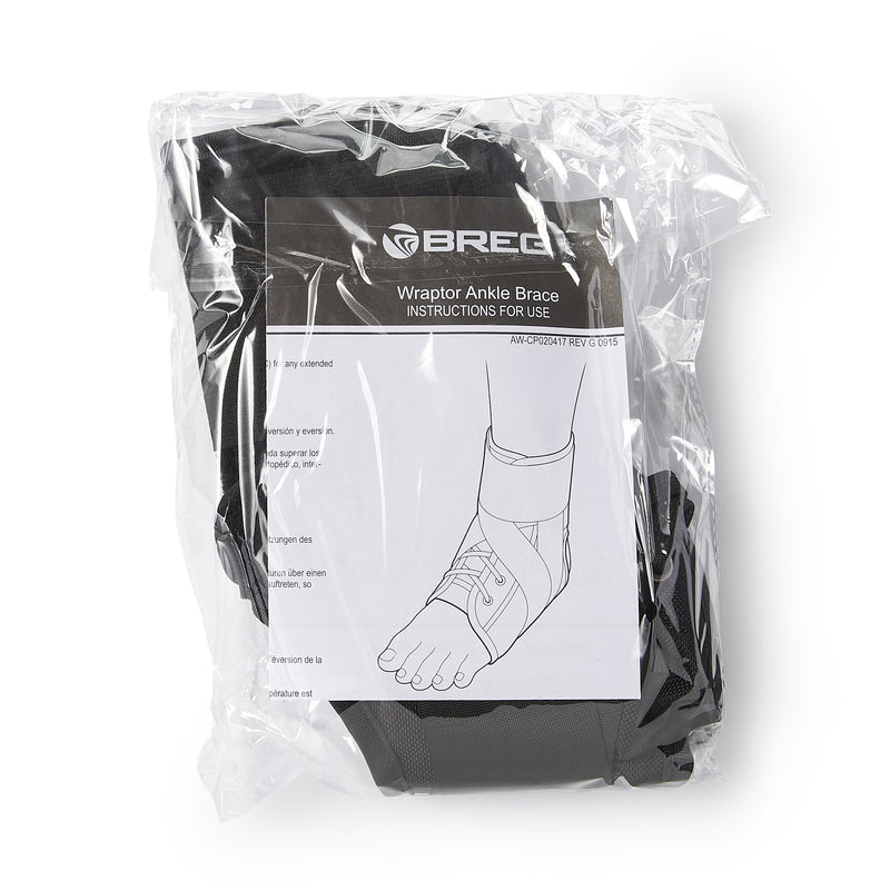 Breg Wraptor Lace-Up Ankle Brace, Large (Each)