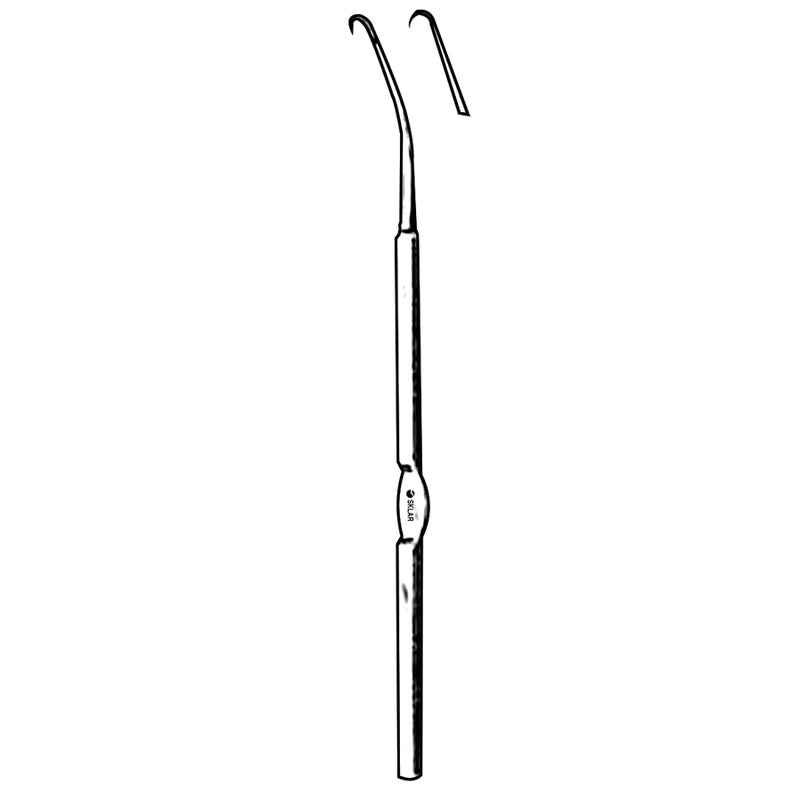 Sklar Blocksma Cleft Palate Hook - 7", Single Hook, Sharp - 75-1231