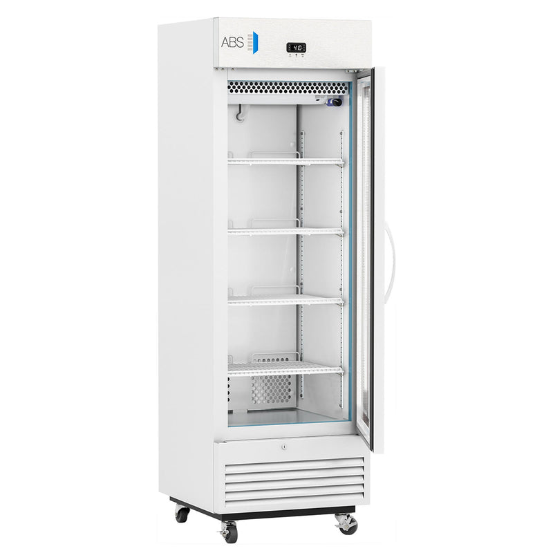 Upright Refrigerator ABS Pharmaceutical 16 cu.ft. 1 Glass Swing Door Cycle Defrost