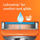 Personal Razor with Lubricating Strip Gillette Fusion5 Double Edge 5 Blade NonSterile Reusable (Each)