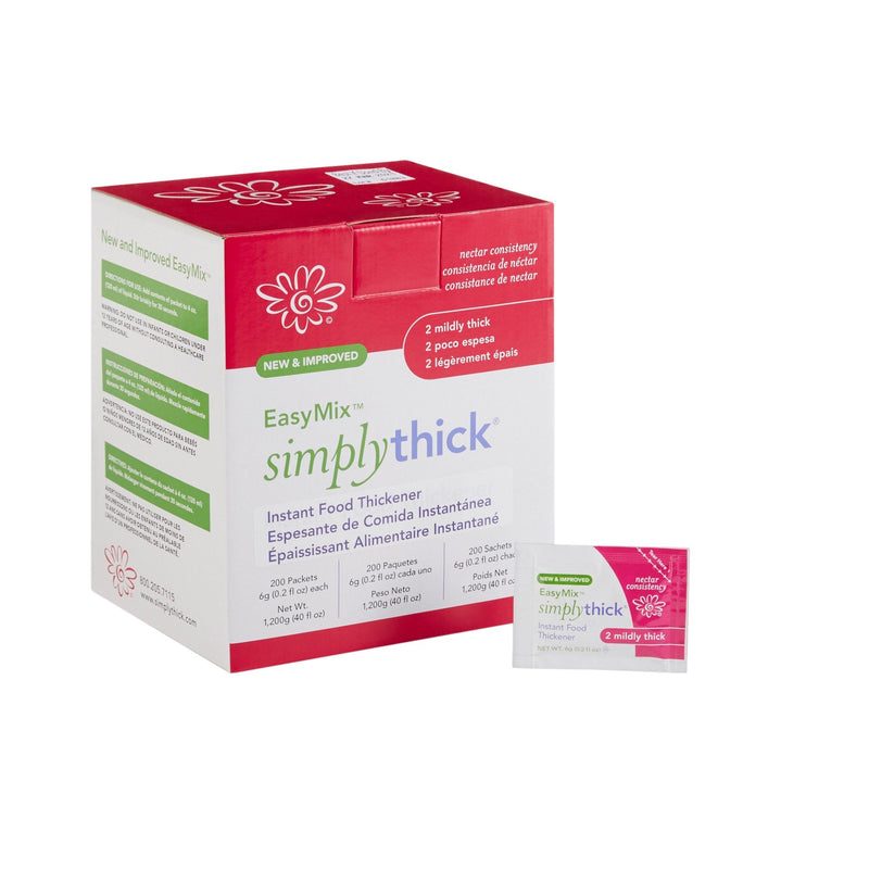 Simply Thick EasyMix SimplyThick Nectar Consistency Instant Food and Beverage Thickener (200/BX) 